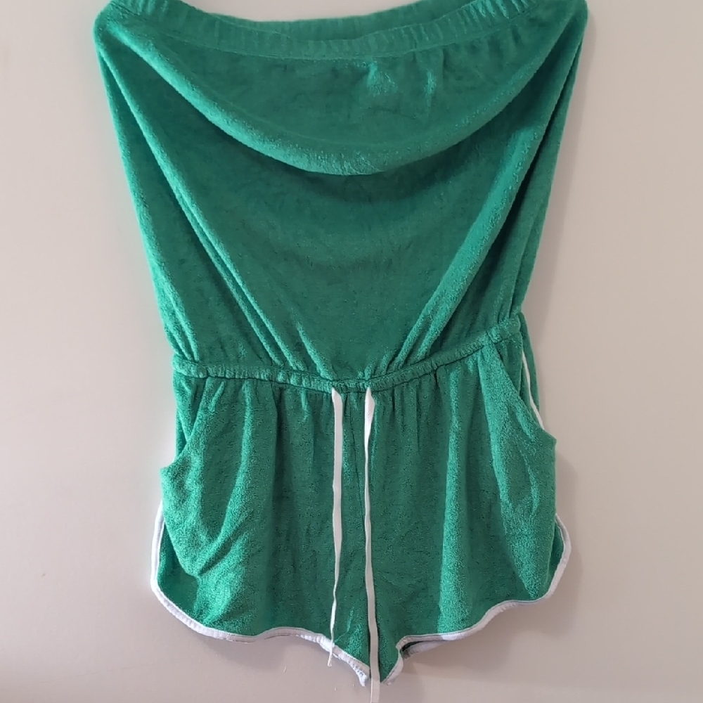 Green Shorts One-piece